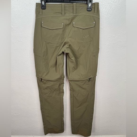 KÜHL Anika Pants Womens Size 6 Olive Green Convertible Zip-Off Cargo Hiking - Picture 2 of 7
